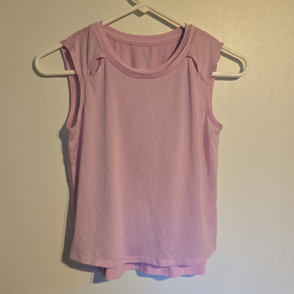 Athleta Light Pink Sleeveless Tank Top